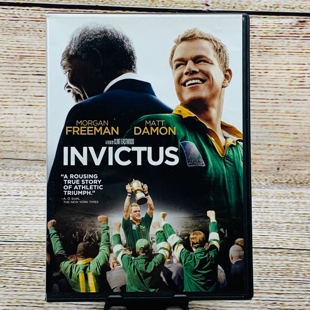 Invictus [2009 DVD] Movie‎ Morgan Freeman Matt Damon Clint Eastwood Film